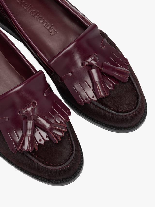 Честерские лоферы Russell & Bromley, Purple — фото 3