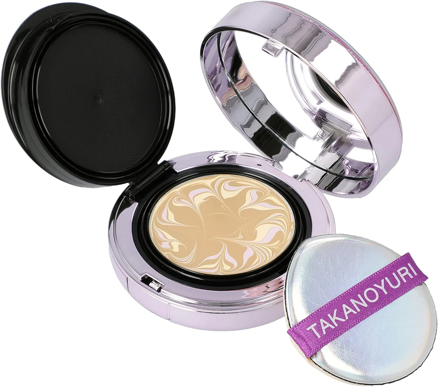 Набор для макияжа 10-в-1 Esthetact Jewelry Pact SP с рефилом, 24 г, натуральный бежевый — фото 4