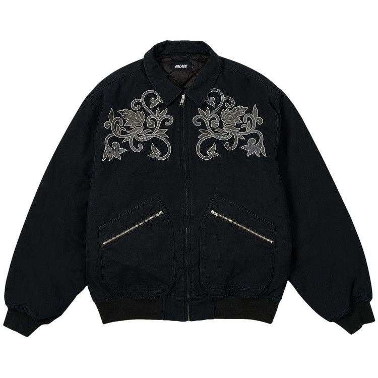 

Куртка Palace Floral Canvas Bomber Jacket, Black