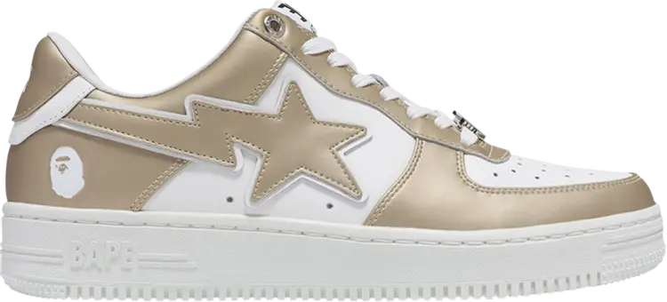 

Кроссовки Bapesta #4 'Beige', загар, Серый, Кроссовки Bapesta #4 'Beige', загар