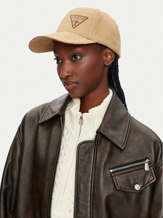 

Кепка Guess, бежевый