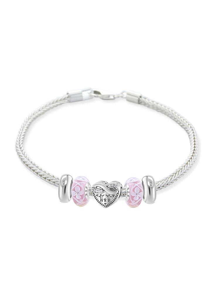 

CHARM'S Серебряный браслет с бусинами