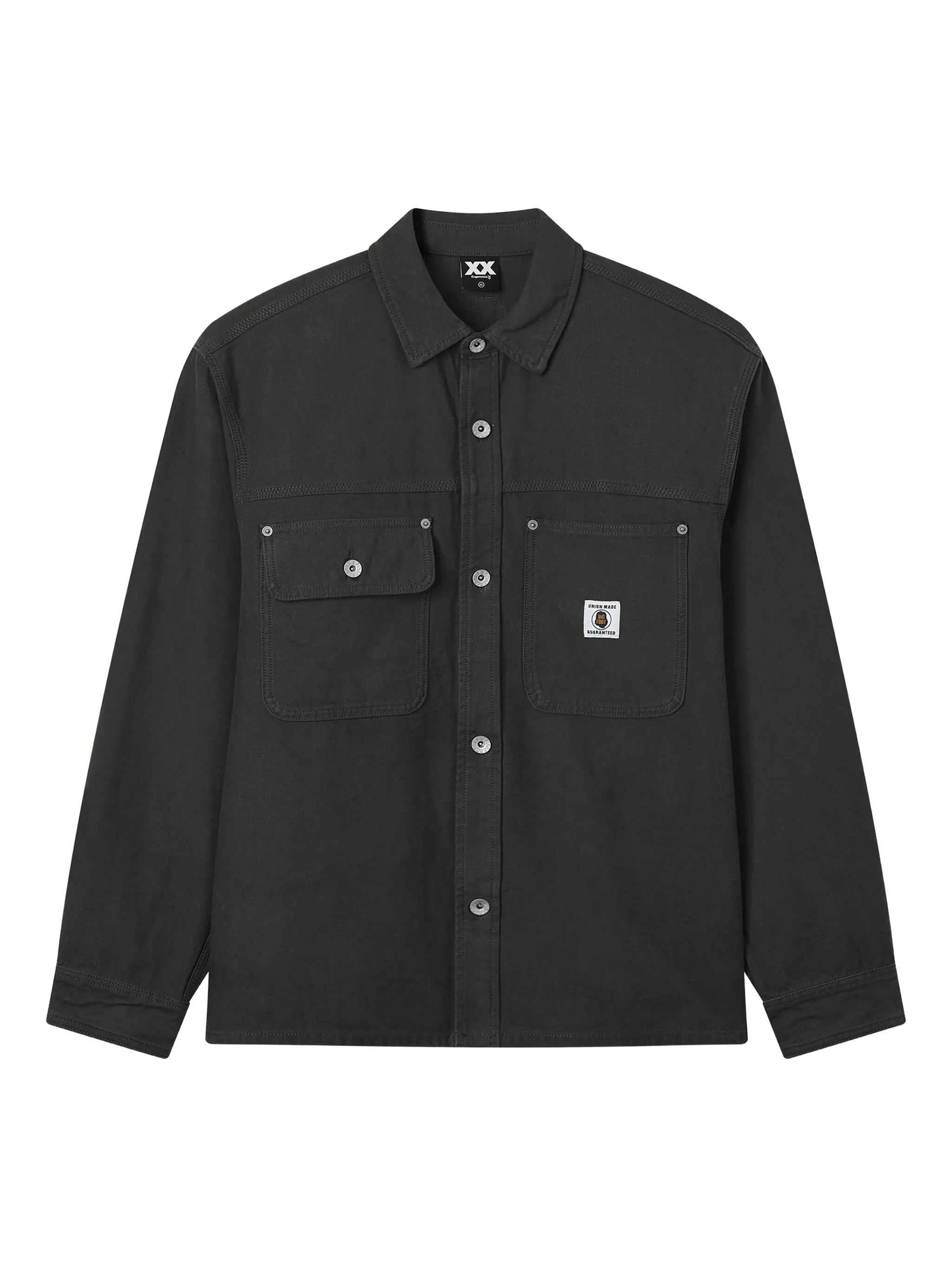 

Куртка с накладными карманами Fingercroxx, серый