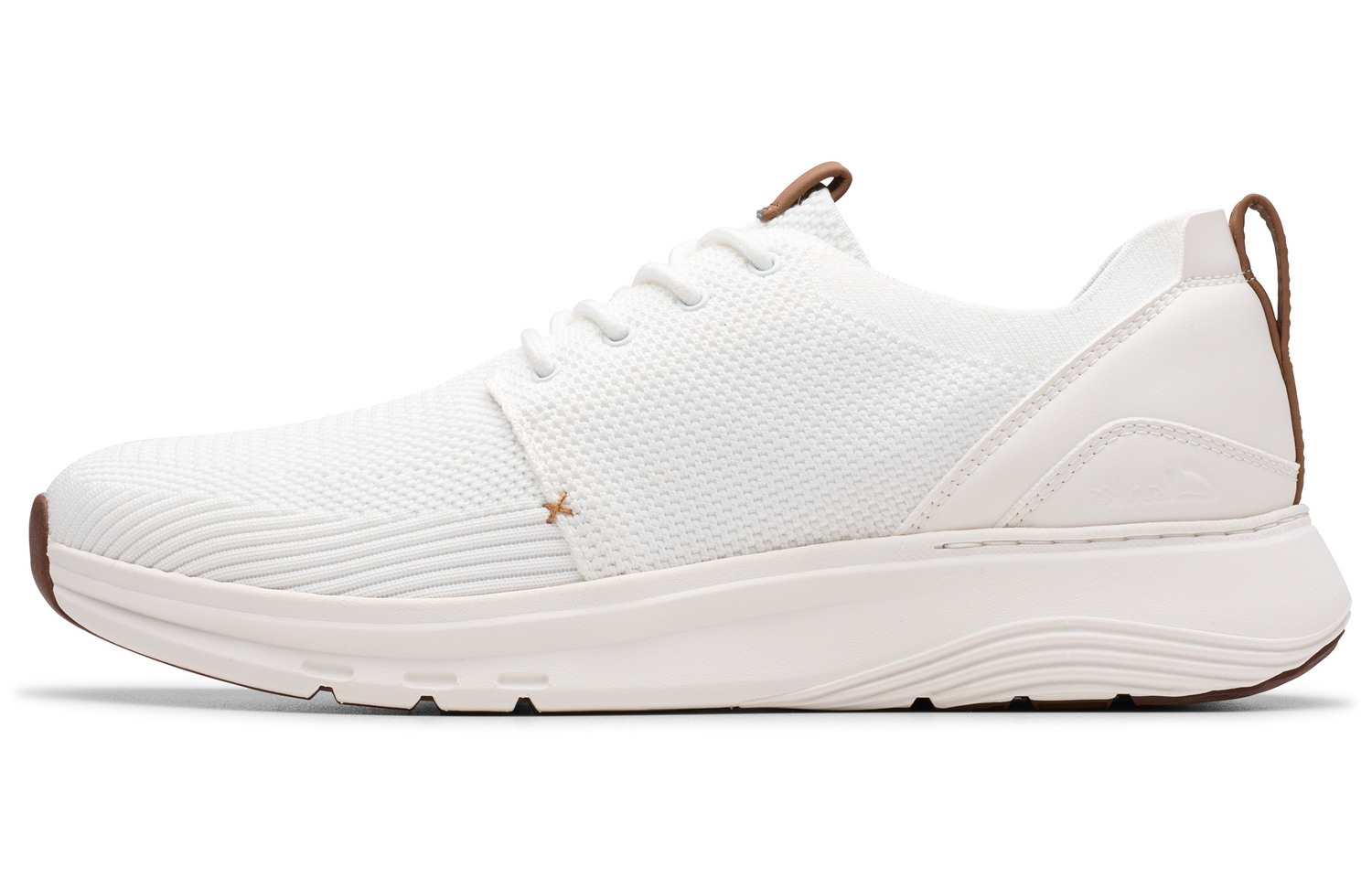 

Clarks Низкие повседневные туфли мужские белые