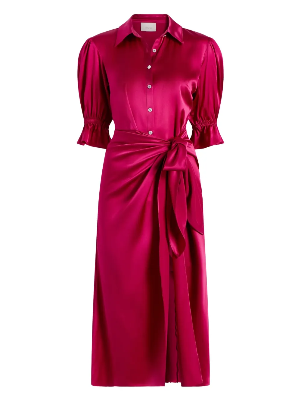 

Миди-платье Fabbie с отделкой в виде скрученной детали Cinq A Sept, розовый