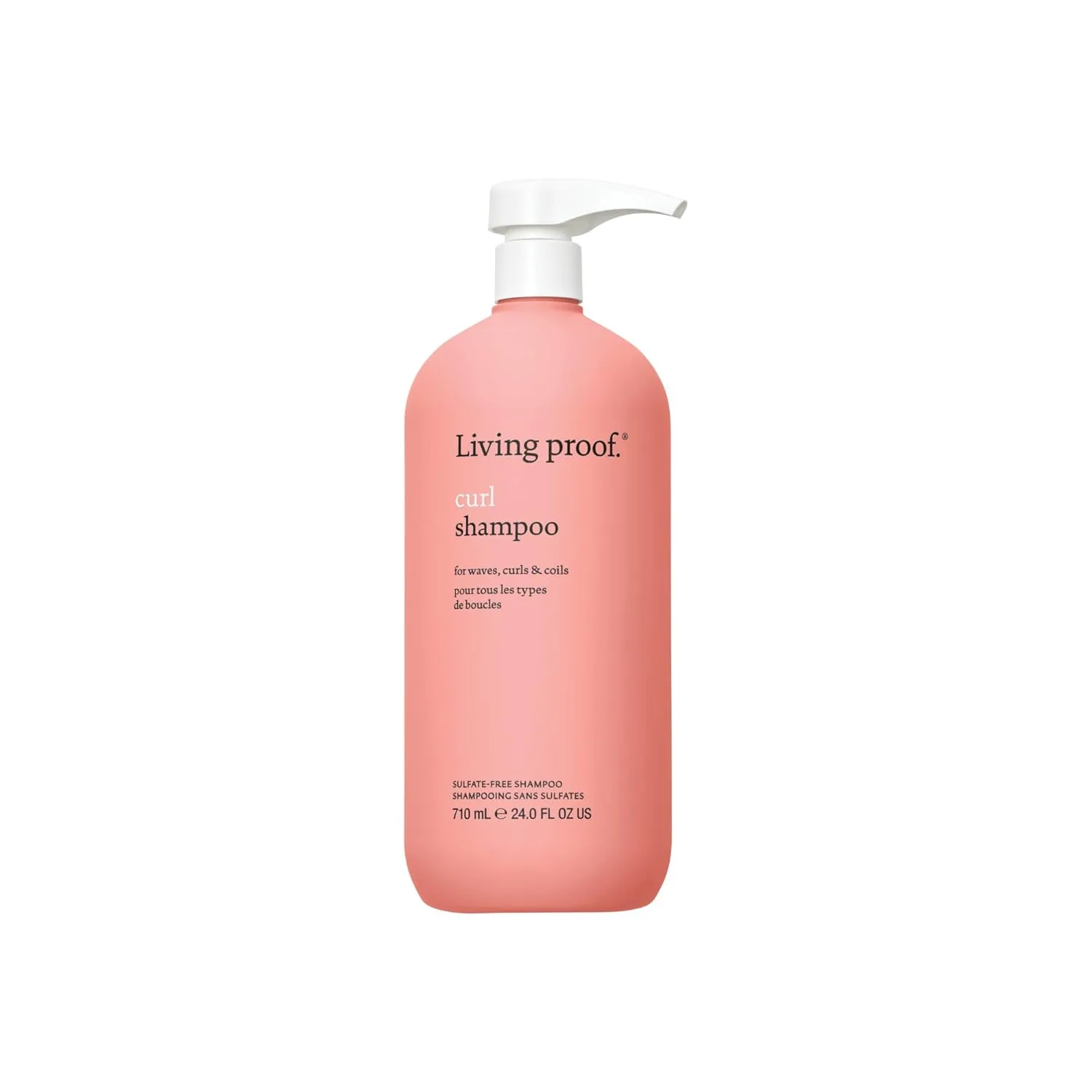 Шампунь Living Proof Curl для волнистых, кудрявых и вьющихся волос укрепляет и подчеркивает локоны. 710 мл (1 шт.)
