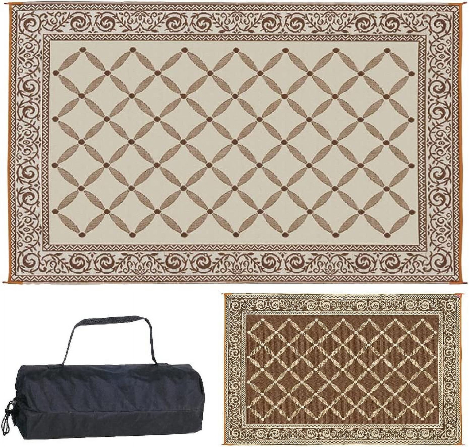 

Коврики двусторонние Reversible Mats, коричневый