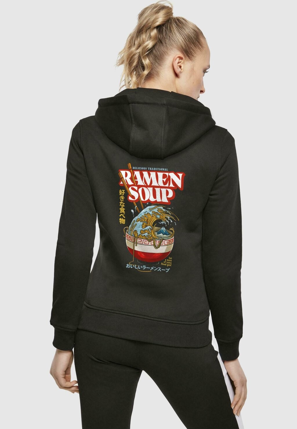 

Толстовка RAMEN SOUP Mister Tee, черный