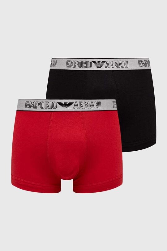 

2 упаковки боксеров Emporio Armani Underwear, мультиколор