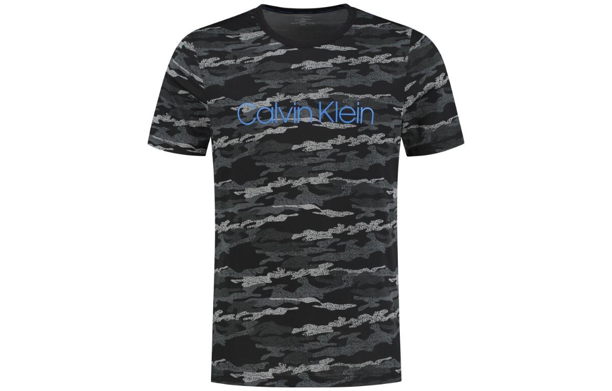 

Мужская футболка Calvin Klein, цвет Camouflage Black