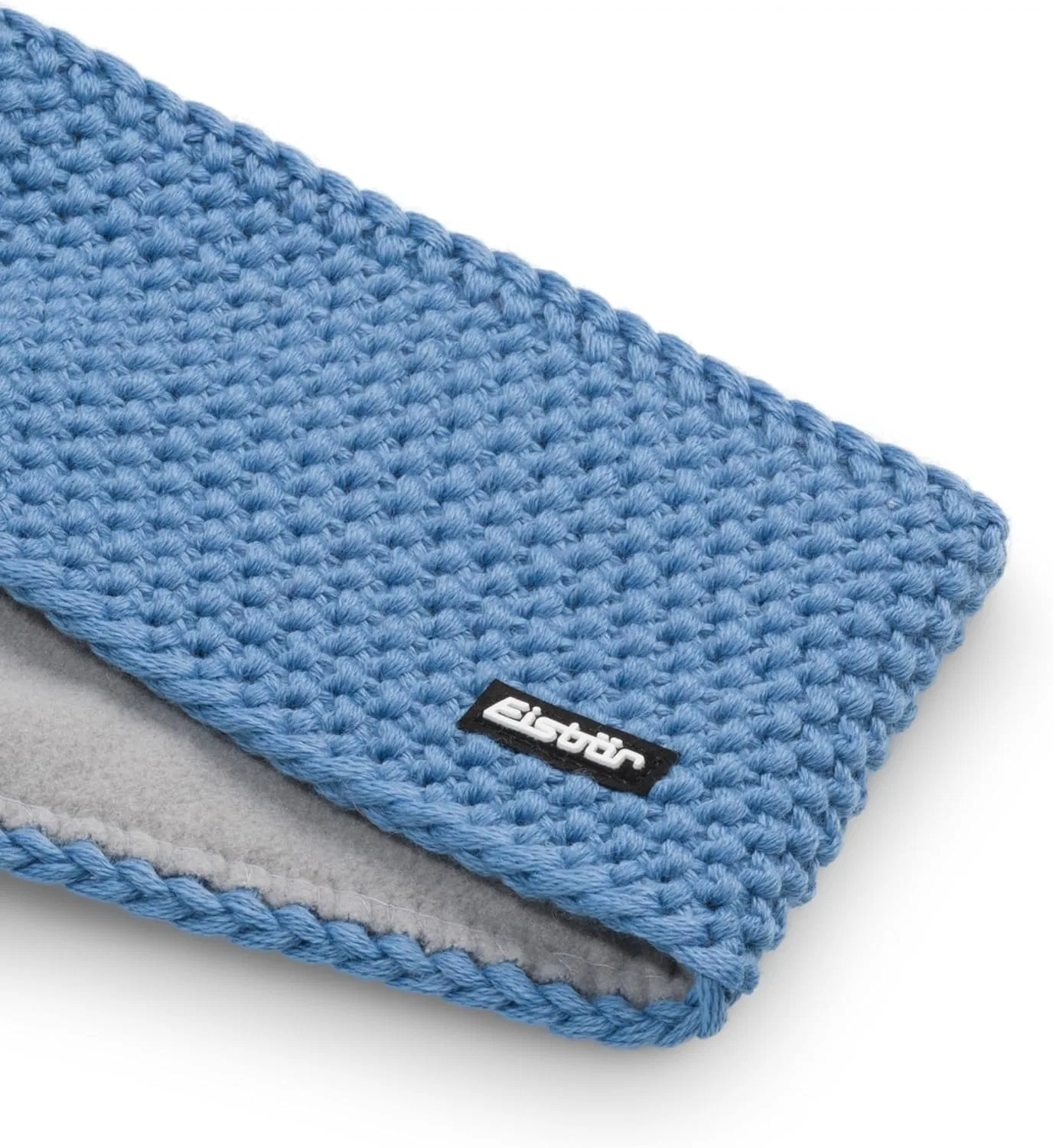 Повязка на голову Eisbär Jamies Unisex Merino с флисом Eisbär, Lightblue — фото 2