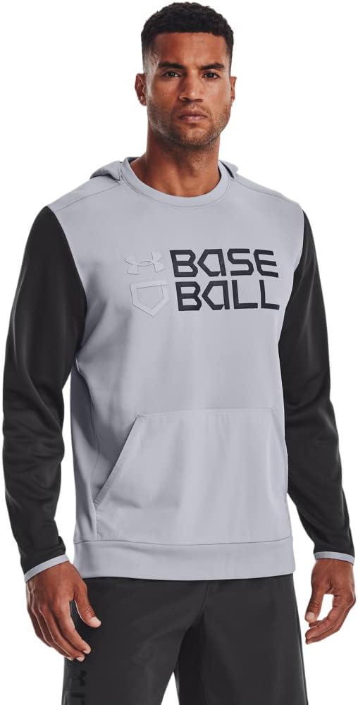 

Under Armour мужская бейсбольная худи с принтом 22, (011) Mod Gray/Jet Gray/Black