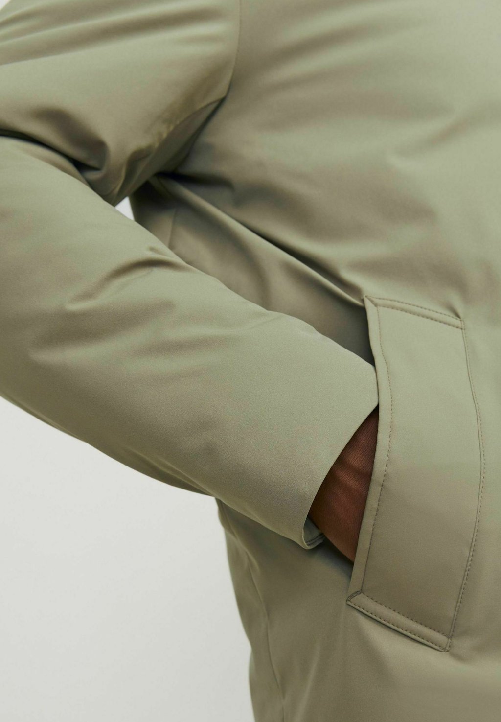 

Короткое пальто PEA Jack & Jones PREMIUM, светло-зеленый