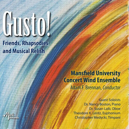 

CD диск Curnow / Daugherty / Mansfield University Concert: Gusto Friends / Rhapsodies and Musical Relish