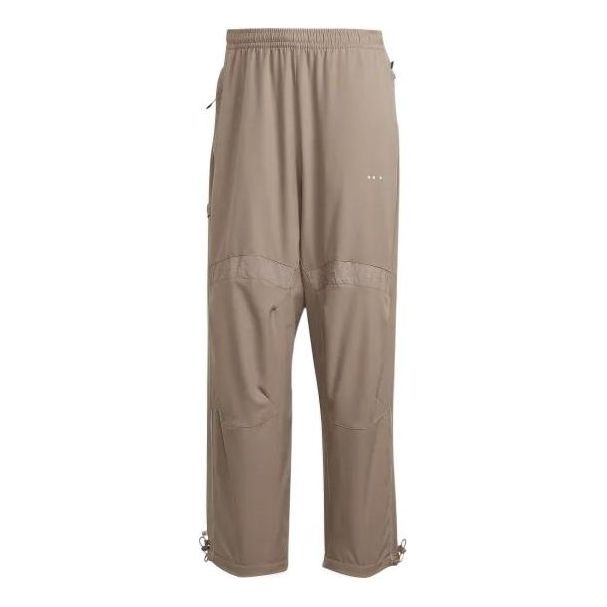 

Спортивные брюки Men's adidas originals Printing Logo Zipper Pocket Straight Sports Pants/Trousers/Joggers Brown HK2735