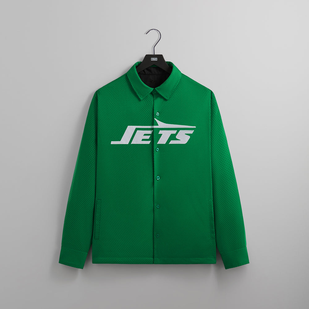

Рубашка Kith & '47 for the NFL: Jets Reversible Ginza, цвет Luna