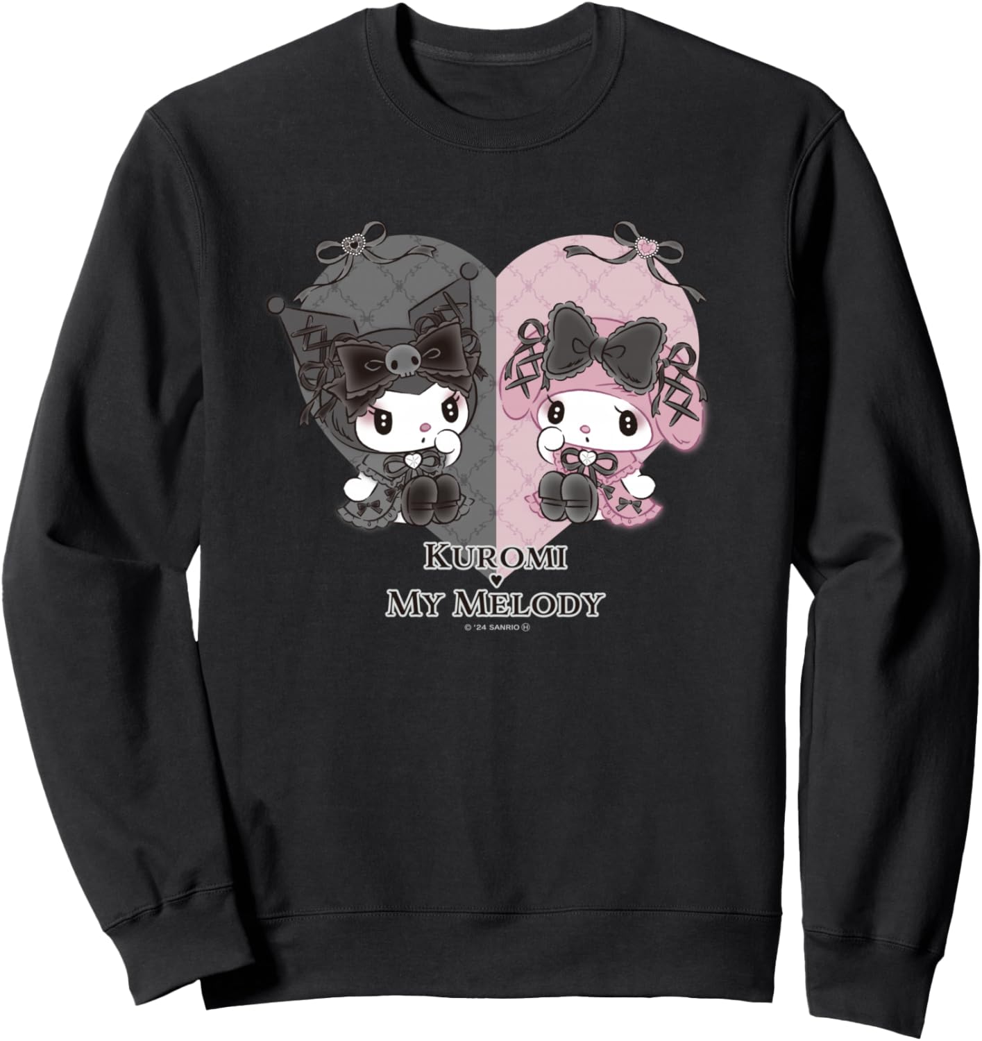 

Толстовка Chromi & My Melody Midnight Melochrome, черная Sanrio (Watanabe), Черный, Толстовка Chromi & My Melody Midnight Melochrome, черная Sanrio (Watanabe)