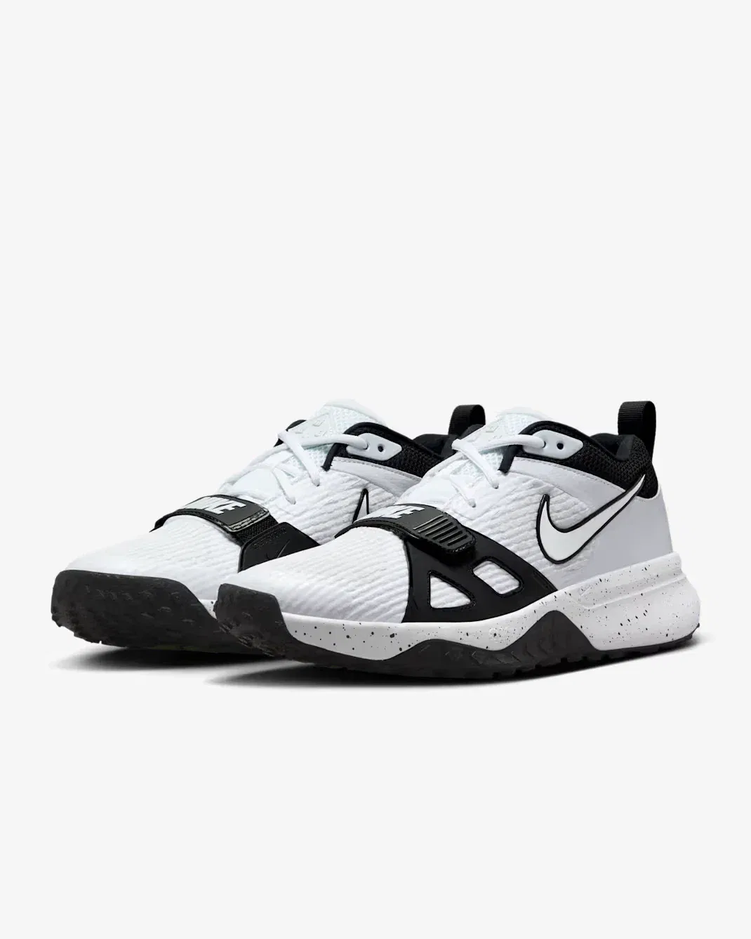 Мужские бейсбольные кроссовки Nike Air Zoom Diamond Elite Turf DZ0503-104 черного цвета DWA3628