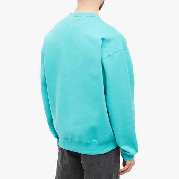 Толстовка Nike NRG Solo Swoosh Crew Sweatshirt Washed teal, цвет washed teal — фото 4