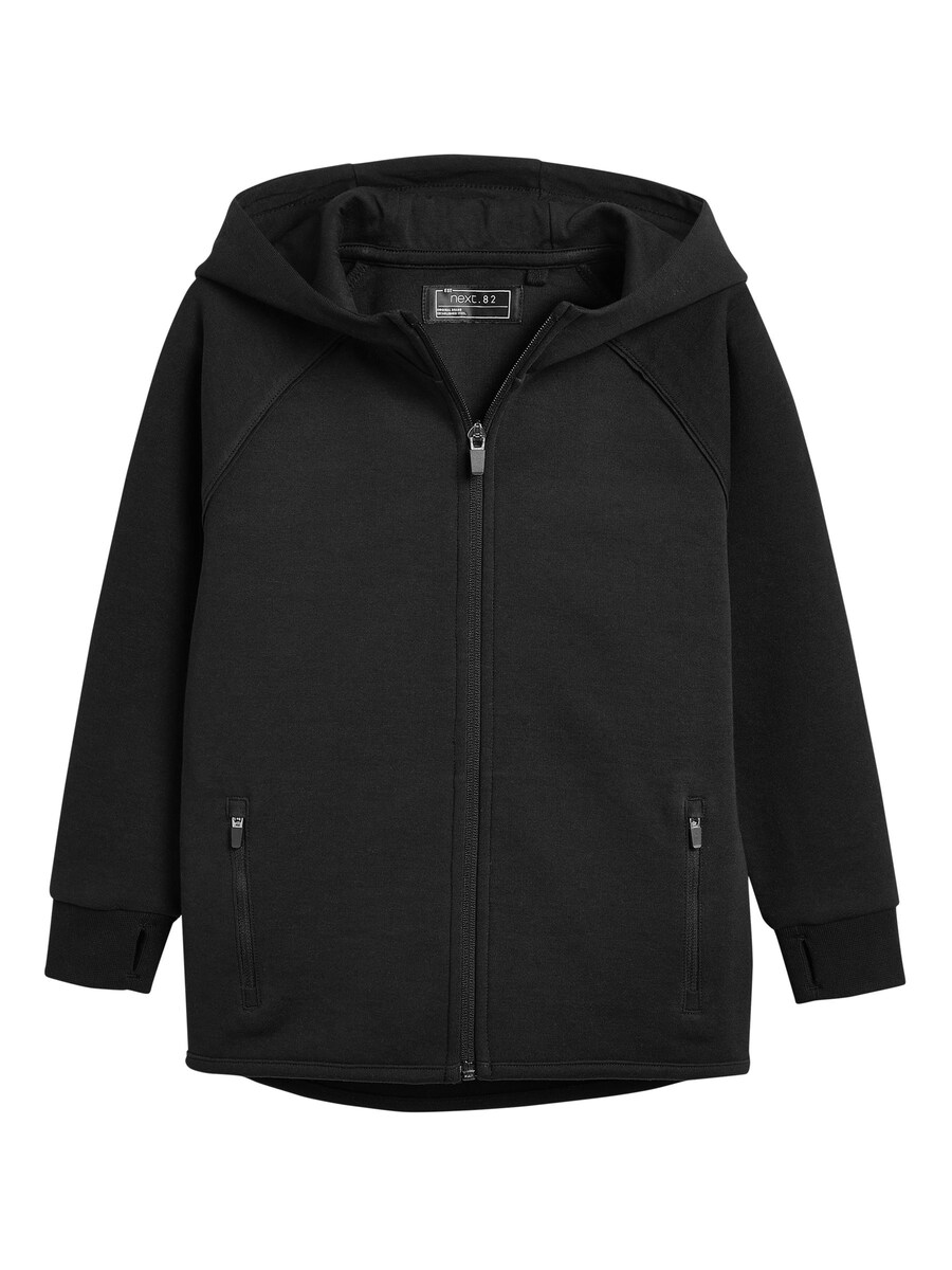 

Худи Next Zip-Up Hoodie, черный