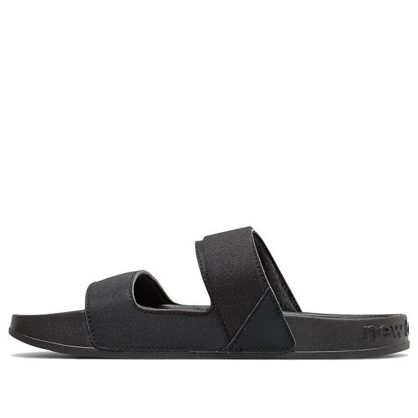 Тапочки 202 series black slippers New Balance, черный