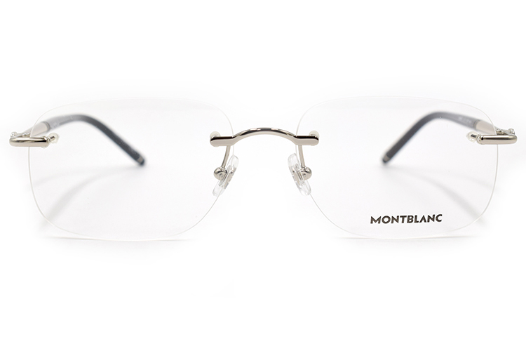 

Алюминиевые прямоугольные очки Montblanc мужские