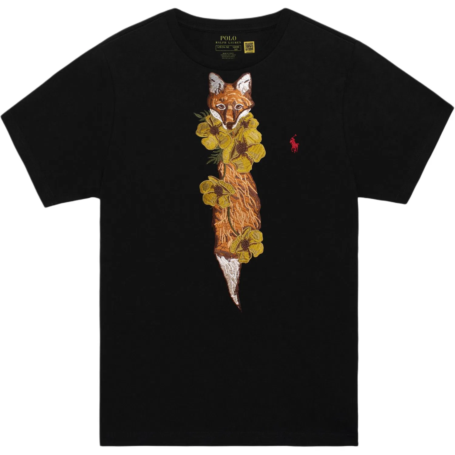 Футболка Polo Ralph Lauren SS22 Classic Version мужская черная