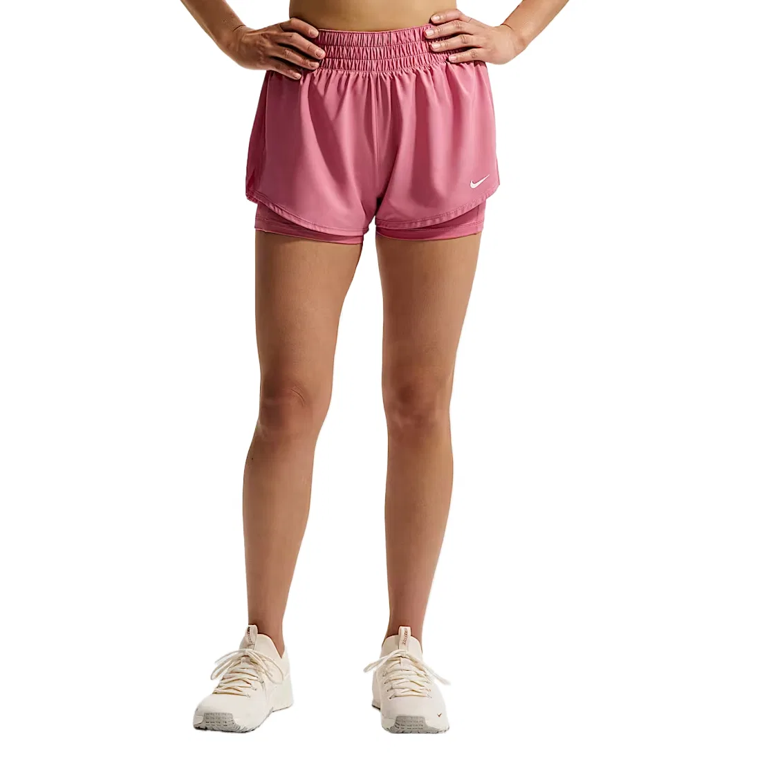 Женские штаны Dri Fit Quick Dry Nike, Peony Red/White