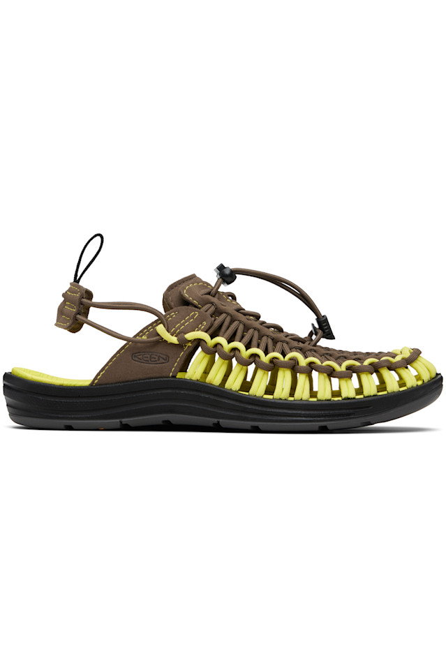 

Metalwood Studio Коричнево-Зеленые сандалии Keen Edition Uneek II