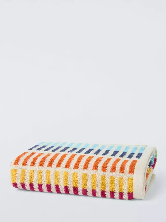 

Полотенце John Lewis Multi Stripe, цвет rainbow