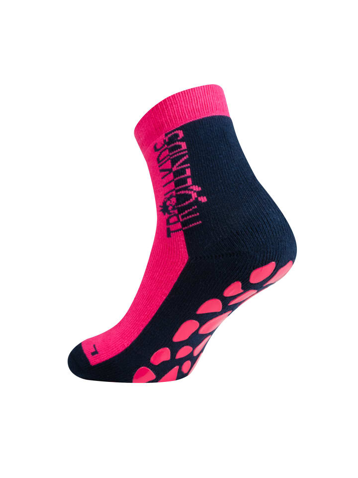 

Носки Trollkids ABS Socken, цвет navy/pink
