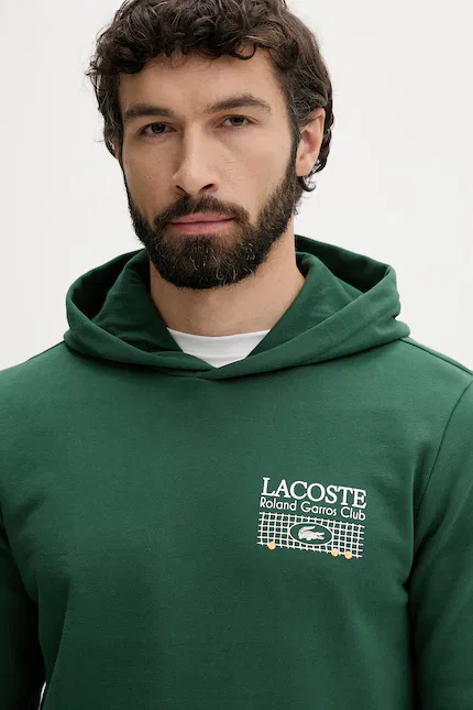 Худи Lacoste, зеленый — фото 4