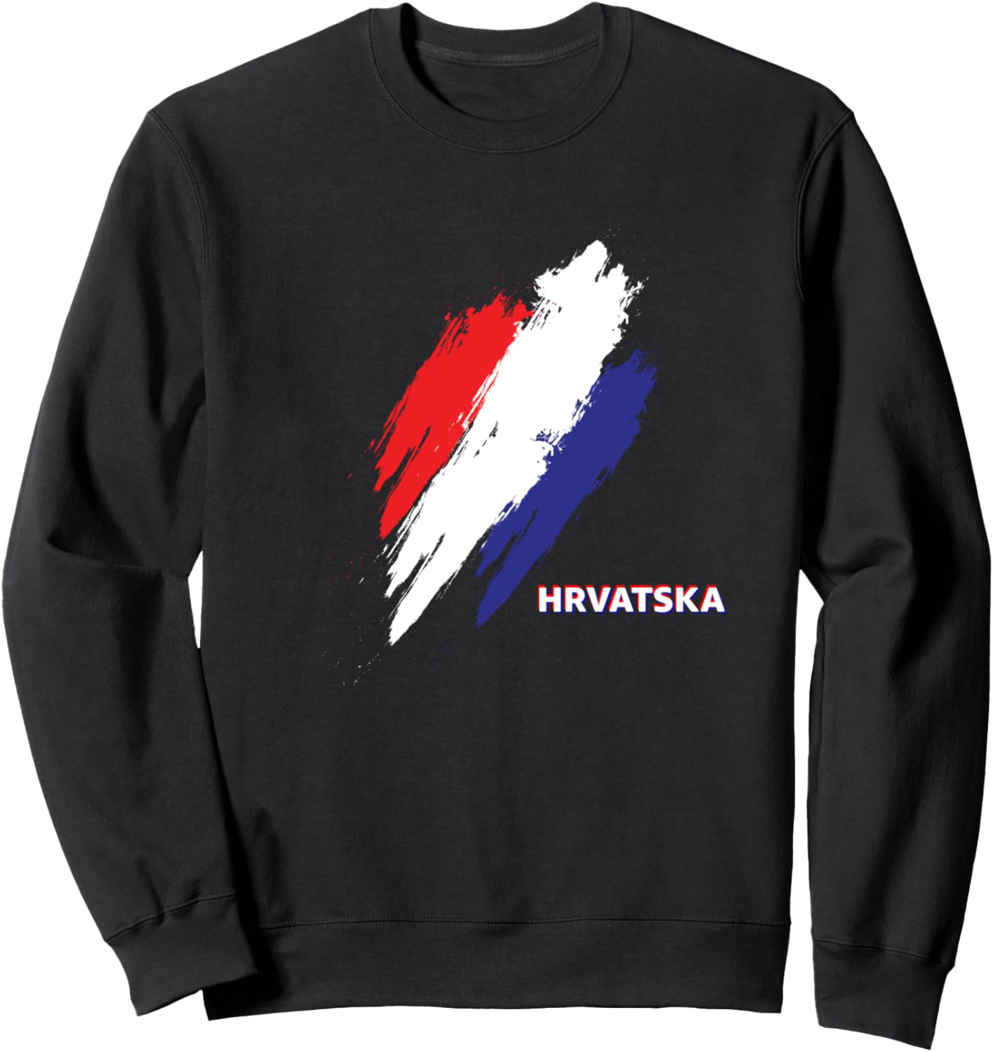 

Толстовка с флагом Хорватии Croatia, черный