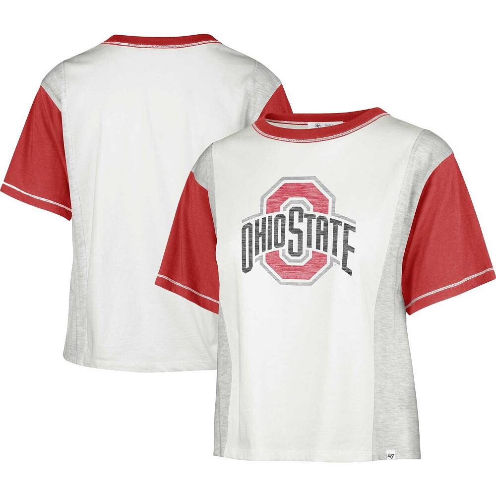 

Женская белая футболка Ohio State Buckeyes Premier Tilda '47, цвет Osu White
