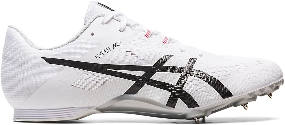 

Кроссовки ASICS Hyper MD 8 для взрослых унисекс, белый/черный