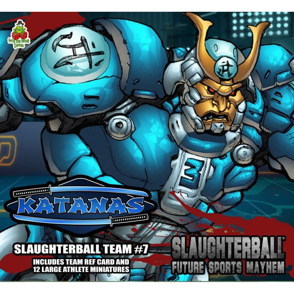 

Настольная игра Frog the What Games Slaughterball: Team #7 Katanas