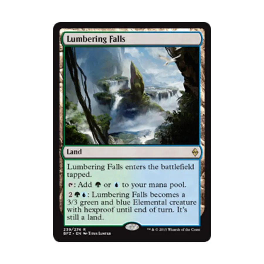 

CCG Громоздкий водопад (клавиша R), MTG - Battle for Zendikar