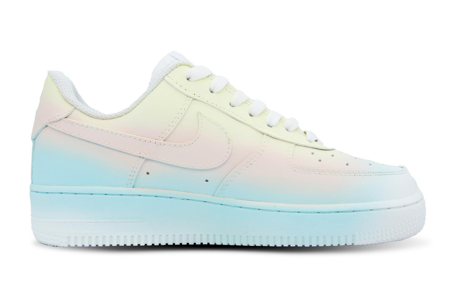 

Кроссовки Nike Air Force 1 Skateboard Shoes Women's Low-Top Sky Blue