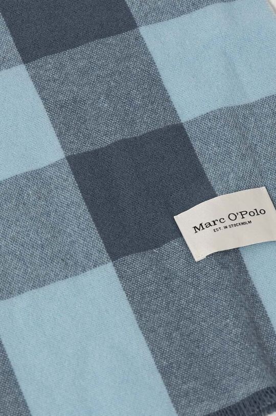 

Шерстяной шарф Marc O'Polo, синий