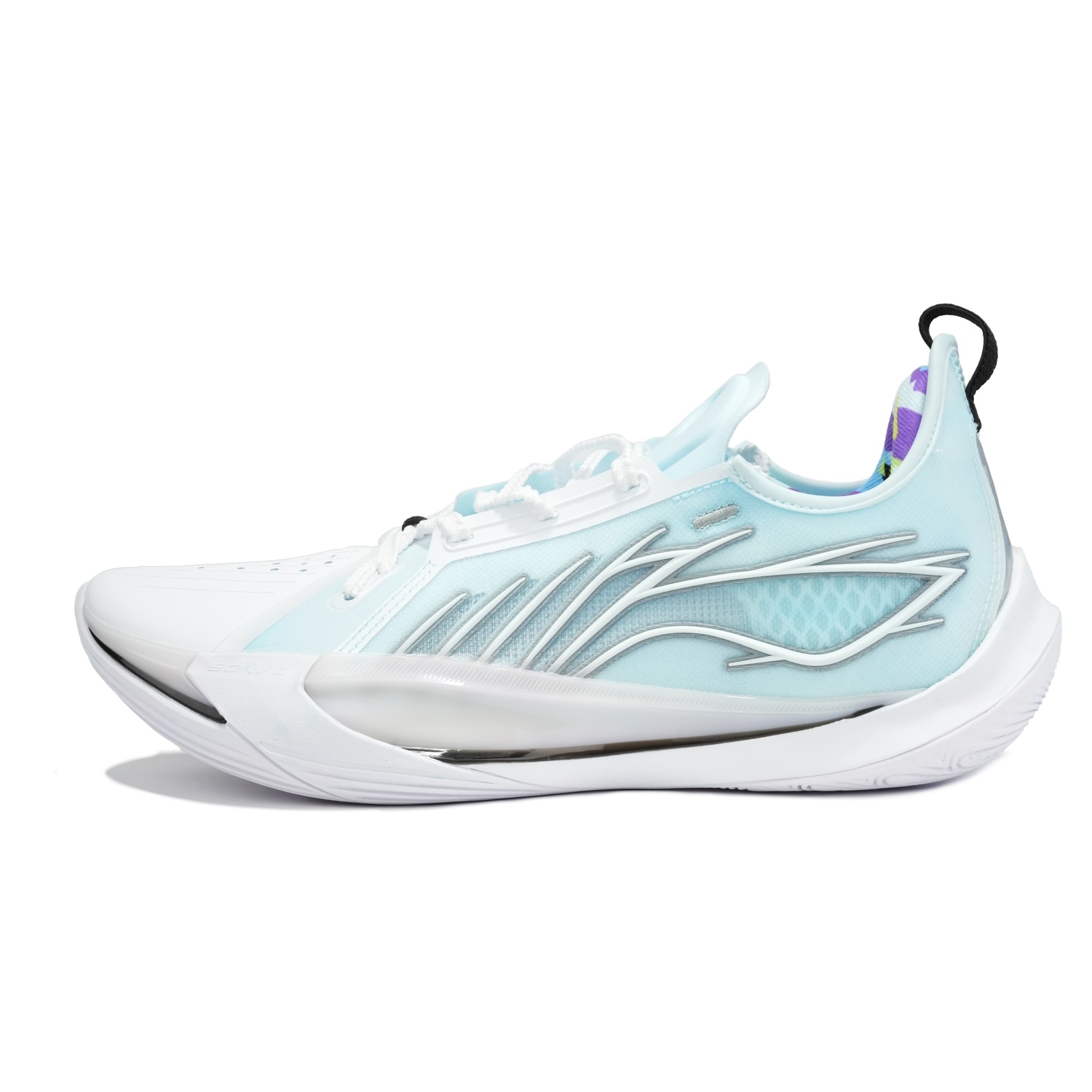 

LINING Sonic 13 нескользящие баскетбольные кроссовки low top с поддержкой по всей длине технология BOOM для мужчин blue