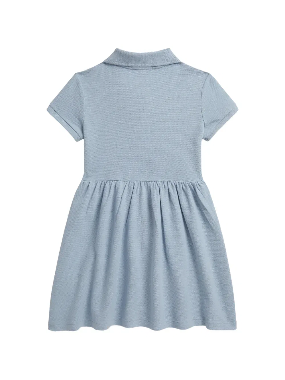 Платье поло Polo Ralph Lauren Kids, синий — фото 2