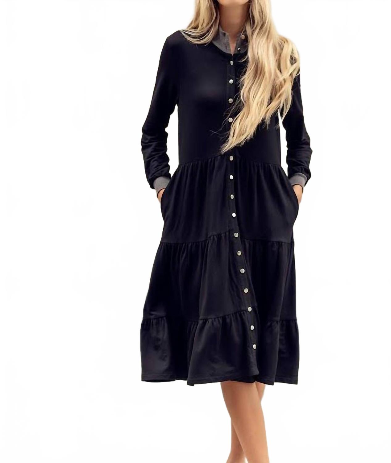 

Lunella Платье-миди Keshi Swing, черное