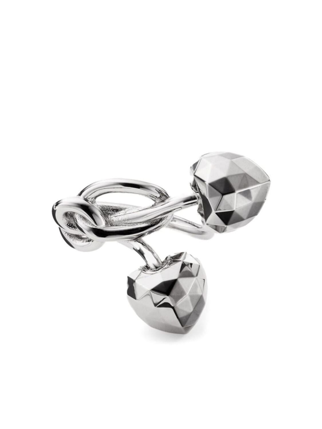

Кольцо с подвеской Jimmy Choo, серебряный