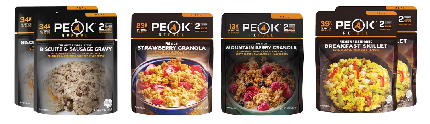 

Пиковый завтрак 2,0 – 12 порций PEAK REFUEL