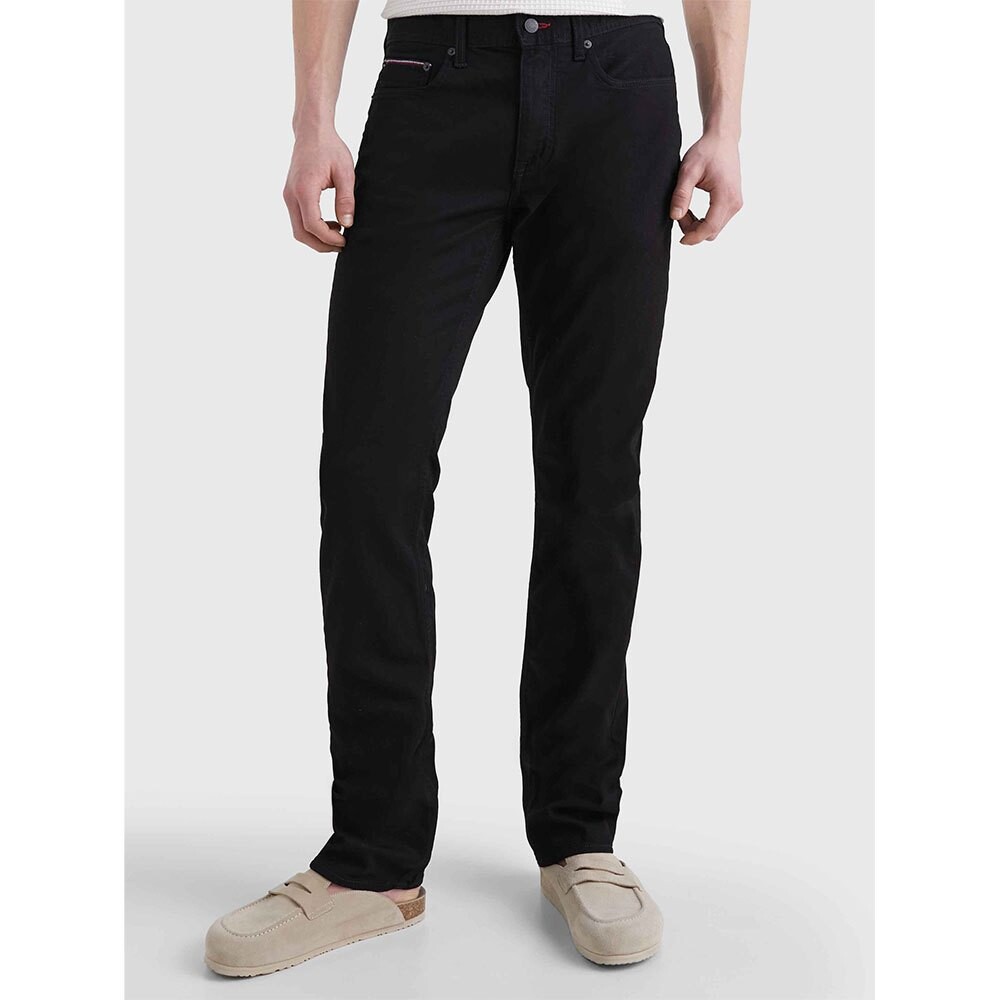 

Брюки Tommy Hilfiger Core Denton Straight Fit, черный