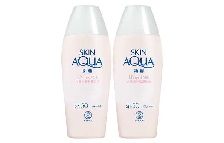 Mentholatum Увлажняющий солнцезащитный лосьон Ivory с SPF50+ PA++++ 80г/80г*2 — фото 2