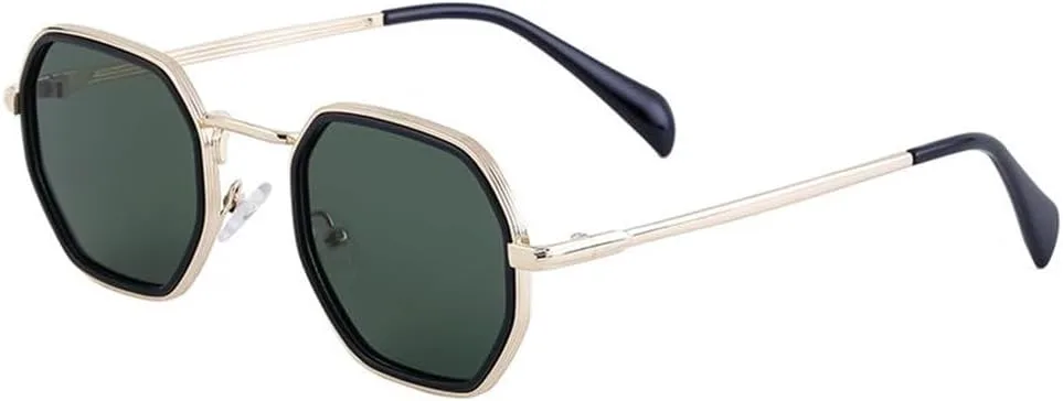 

Мужские солнцезащитные очки MUTYNE в стиле стимпанк, роскошные ретро-очки для мужчин, модные очки в металлической оправе, защита от УФ-излучения UV400, 4