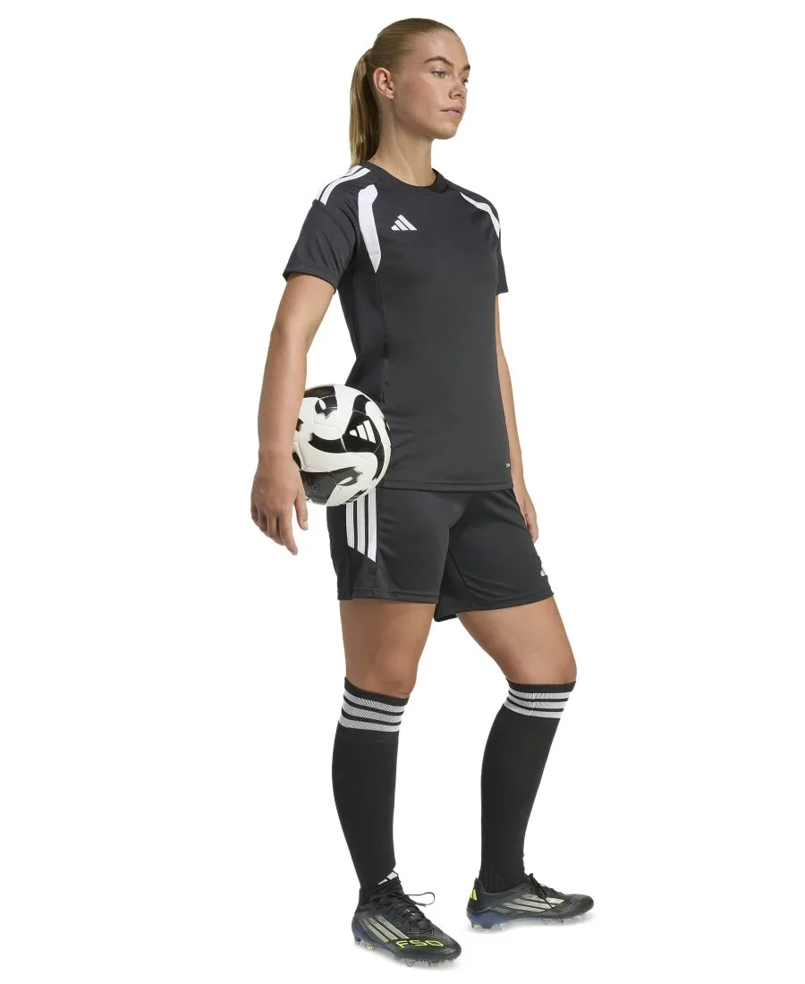 Женская футболка Tiro 26 League Soccer Adidas, черный/белый — фото 3