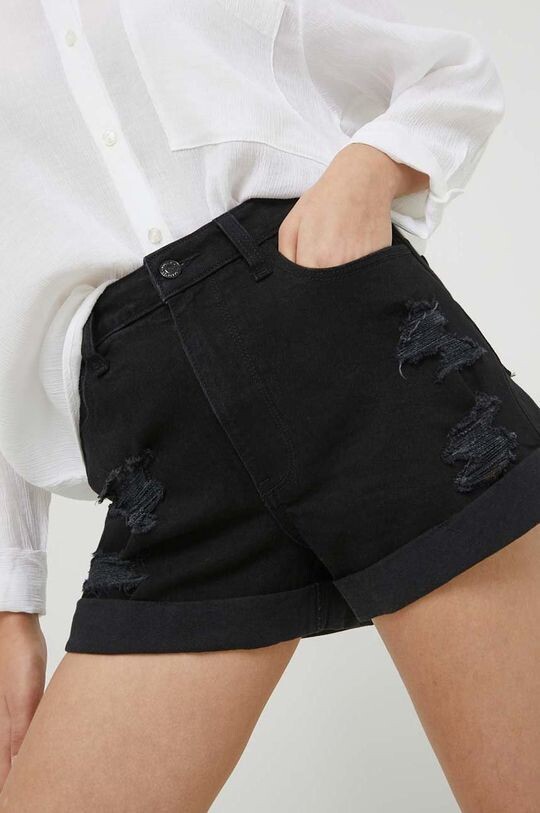 

Джинсовые шорты Hollister Co., черный