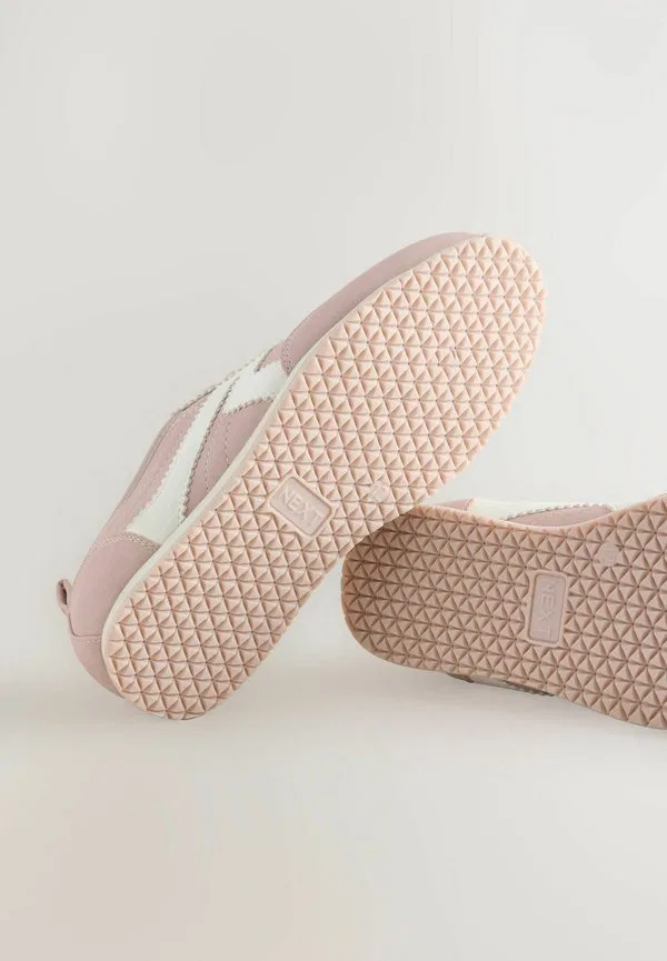 Ретро-Кроссовки на шнуровке, стандартного кроя Next, Pink — фото 4